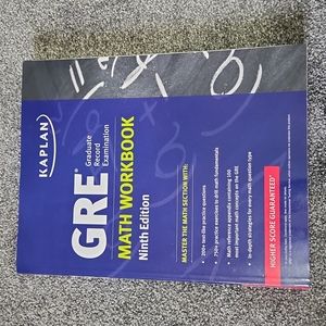 Kaplan GRE math workbook 9th edition